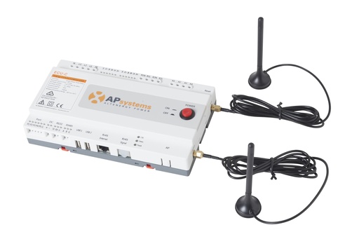 odoo_55826_512.jpg APSYSTEMS - Passerelle de communication ECU-C ZIGBEE pour DS3 - QT2. Contrôle zéro injection réseau possible (avec tores)Adapté aux systèmes monophasés ou triphasésMonitoring au niveau du panneau // WiFi intégréCourbes d'autoconsommation possibles (avec tores)Tores de comptage non livrés avec la passerelle ECU-C- prendre 6 tores additionnels pour du triphasé- prendre 2 tores additionnels pour du monophasé