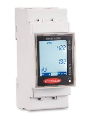 FRONIUS - SMART METER TS 100A-1 - MonophaséPour optimisation de l'auto-consommation, détection de la courbe charge et contrôle des différents flux d’énergie. Avec écran tactile.