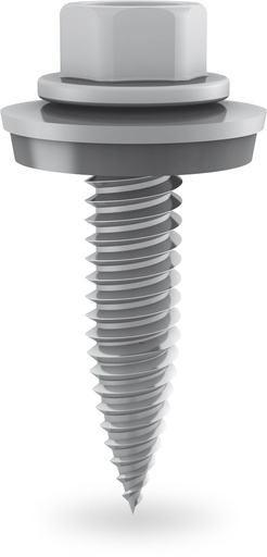 K2 - SPEEDRAIL - SC HH DB 6,0x38 SEAL (REISSER) - Vis 6x38mm portant un joint d’étanchéité.