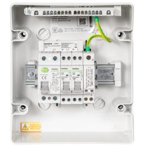 MADEnR - Coffret AC 6K monophasé 32A - Parafoudre AC - (haute immunité)
