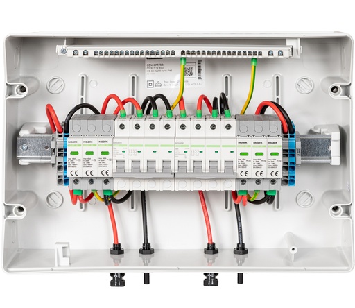 odoo_56100_512.jpg MADEnR - Coffret de protection DC triphasé, 9kWc - Parafoudre DC - 2 string - 25A - 2 MPPT - 1000V