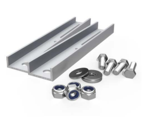 RENUSOL - Kit de 2 Rails de rallonge pour Console 4.1 / 4.2 / 5.2 / 6.2 ( 2 rails de rallonge par console + 1 sachet de visserie).