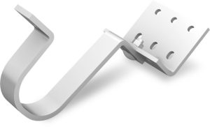 K2 - Crochet SingleHook Vario pour Tuile Grand Moule Fortement galbée