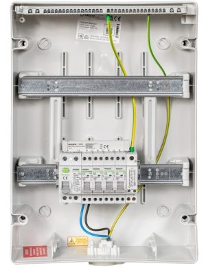 MADEnR - COFAC-MO-6KW+PC - Coffret APS AC 6K monophasé + PC + 2 lignes 25A par ligne (haute immunité) + PLACE PASSERELLE