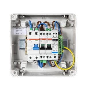 TECHNIDEAL - Coffret AC 6K monophasé 32A - Parafoudre AC - (haute immunité) (Technideal)