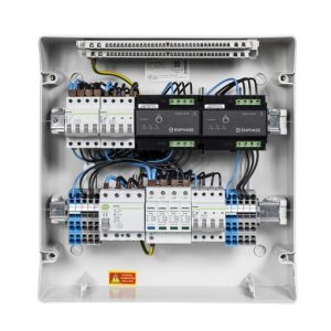 MADEnR - COFFRET AC TRI 9-18KWc 2*3 CIRCUITS ENPHASE + 2 QR TRI + C2/C20