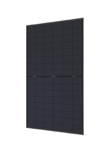 odoo_81676_512.jpg TCL - Module N-TYPE Bi-Facial 450Wc - PPE2 500KG - Bi-verre Full Black- Cadre noir - Dimensions 1762 x 1134 x 30 mm - Connecteur MC4 Evo 2 1500V - Garantie 25 ans.